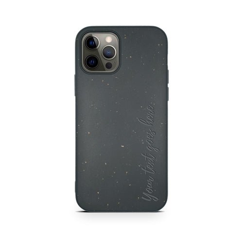 Biodegradable Personalized Phone Case - Black - ModaPhone