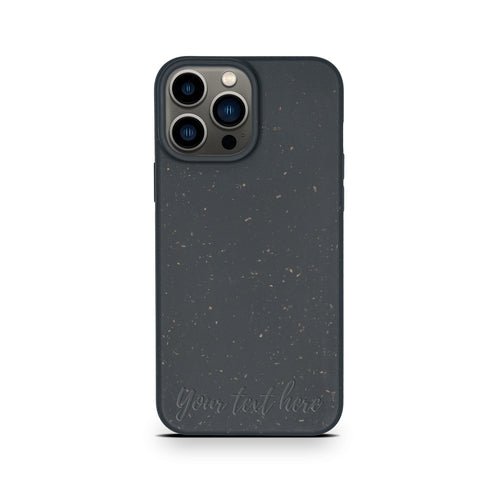 Biodegradable Personalized Phone Case - Black - ModaPhone