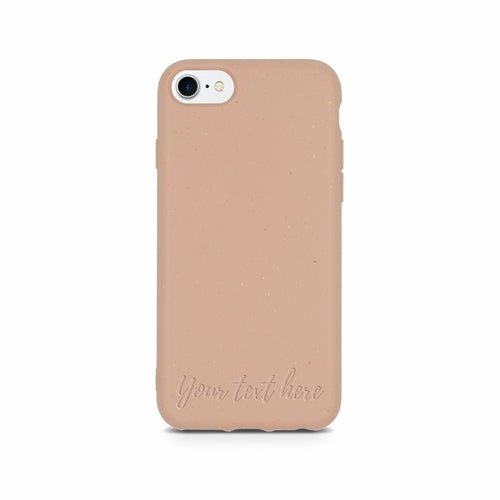 Biodegradable Personalized Phone Case - Pastel Pink - ModaPhone