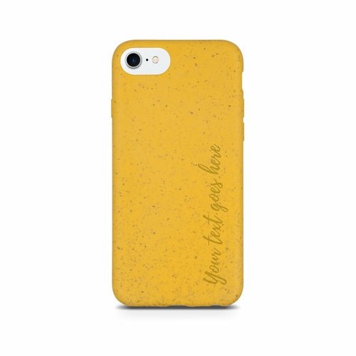 Biodegradable Personalized Phone Case - Yellow - ModaPhone