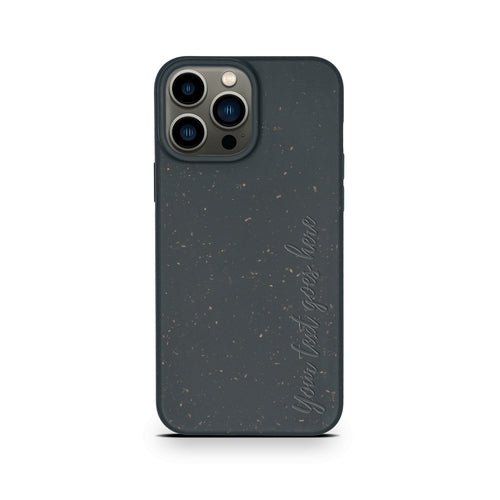 Biodegradable Personalized Phone Case - Black - ModaPhone