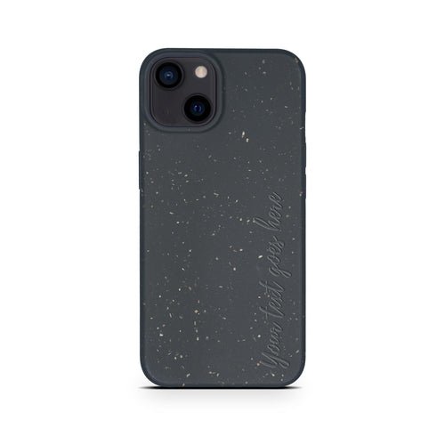 Biodegradable Personalized Phone Case - Black - ModaPhone