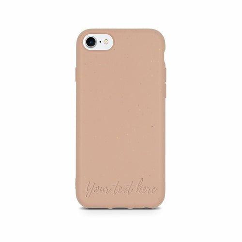 Biodegradable Personalized Phone Case - Pastel Pink - ModaPhone
