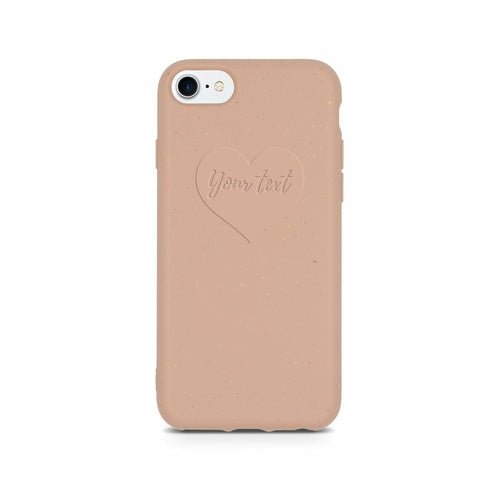 Biodegradable Personalized Phone Case - Pastel Pink - ModaPhone