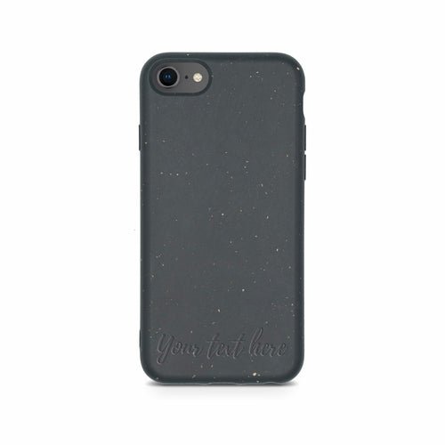 Biodegradable Personalized Phone Case - Black - ModaPhone