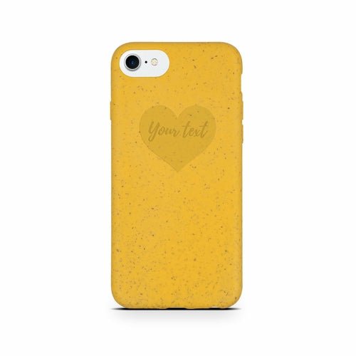 Biodegradable Personalized Phone Case - Yellow - ModaPhone
