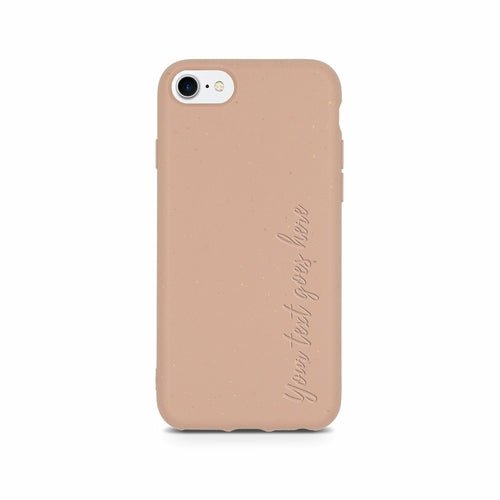 Biodegradable Personalized Phone Case - Pastel Pink - ModaPhone