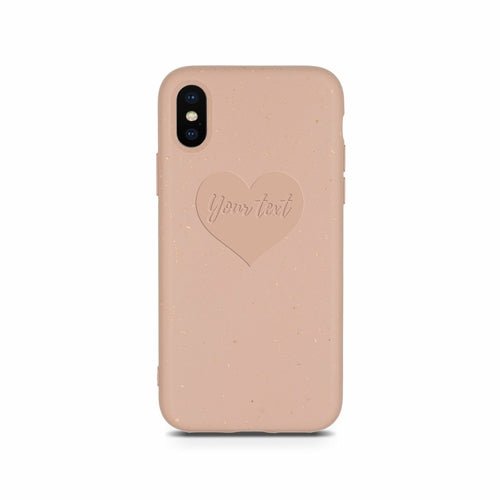 Biodegradable Personalized Phone Case - Pastel Pink - ModaPhone