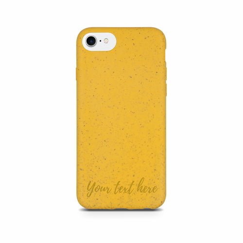 Biodegradable Personalized Phone Case - Yellow - ModaPhone