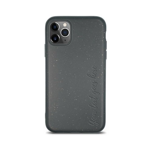 Biodegradable Personalized Phone Case - Black - ModaPhone
