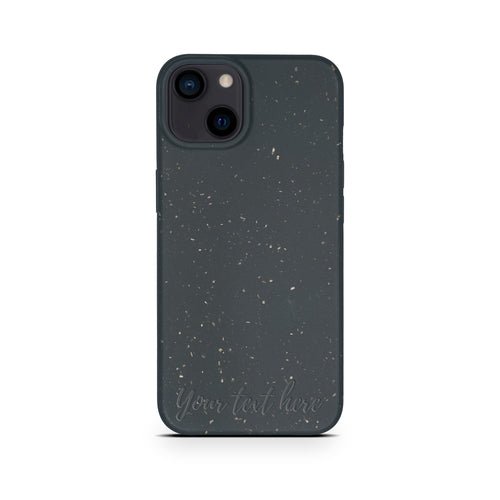 Biodegradable Personalized Phone Case - Black - ModaPhone