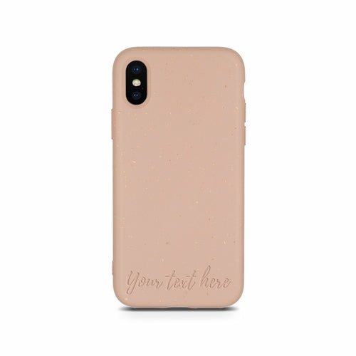 Biodegradable Personalized Phone Case - Pastel Pink - ModaPhone