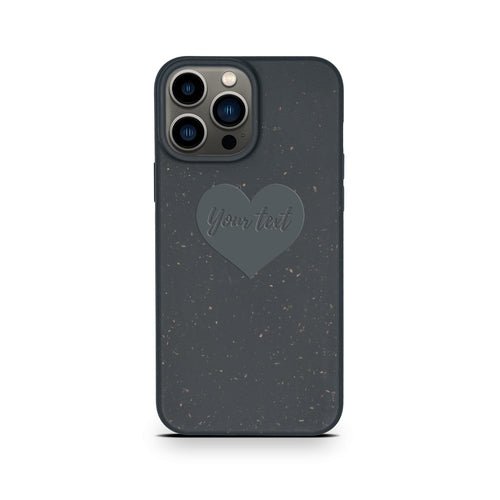 Biodegradable Personalized Phone Case - Black - ModaPhone