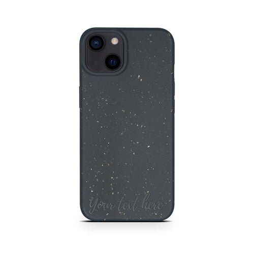 Biodegradable Personalized Phone Case - Black - ModaPhone