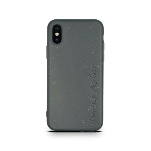 Biodegradable Personalized Phone Case - Black - ModaPhone