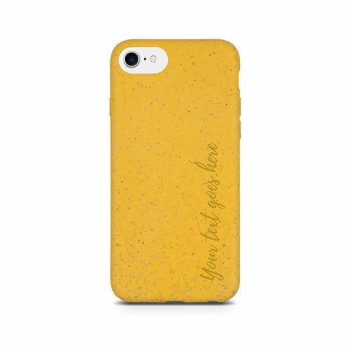 Biodegradable Personalized Phone Case - Yellow - ModaPhone